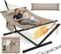 KESSER&reg; H&auml;ngematte Hill mit Gestell Kissen Doppelh&auml;ngematte f&uuml;r 2