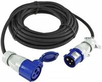 ChiliTec CEE Verl&auml;ngerungskabel 10 Meter CEE-Stecker auf Kupplung | IP44,...