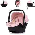 Chipolino Set Babyschale Pearl i-Size (40-85cm) Isofix-Basis-Station Adapter...