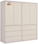 Kleiderschrank beige Robe 180x197 cm Made in Germany Schrank kaschmir | mokebo