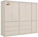 Kleiderschrank beige Robe 227x197 cm Made in Germany Schrank kaschmir | mokebo