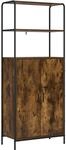 vidaXL Highboard R&auml;uchereiche 40 x 33 x 161 cm Holzwerkstoff | Klare Linien und