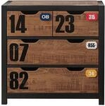 Vipack 'Autobett axko2319 Alex Kommode 3 Schubladen Kiefer massiv Natur 86 x 42...