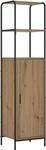 vidaXL Highboard Artisan-Eiche 40 x 33 x 161 cm Holzwerkstoff | Klare Linien und