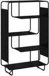 vidaXL Highboard Schwarz Eichen-Optik 93.5 x 37.5 x 144 cm | Dieser rechteckige