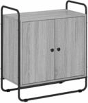 vidaXL Sideboard Sonoma-Grau 68 x 35 x 75 cm Holzwerkstoff | Aus Holzwerkstoff...
