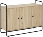 vidaXL Sideboard Sonoma-Eiche 102 x 35 x 75 cm Holzwerkstoff | Aus...