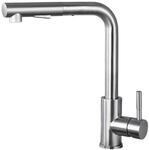 KitchenQuality K&uuml;chenarmatur mit ausziehbarer Brause 360&deg; schwenkbar Grad 