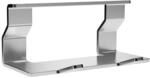 Kesseb&ouml;hmer Linero style 2er Hakenleiste Edelstahloptik 84 x 51 x 37,4 mm | zum