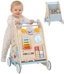 AIYAPLAY 3-in-1 Baby Lauflernwagen Lauflernhilfe mit Tafel f&uuml;r 1-3 Jahre 