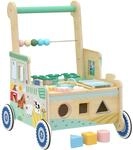 AIYAPLAY Baby Lauflernwagen mit R&auml;dern f&uuml;r Kleinekinder 1-3 Jahre Gr&uuml;n 