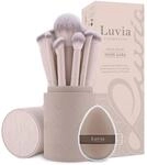Make-up Pinselset Aura | 10-teiliges Pinselset mit 8 Schminkpinseln f&uuml;r Gesicht &