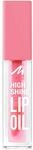 Manhattan High Shine Lip Oil 001 Pink Flush, intensive Lippenpflege mit Vitamin E und