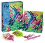 Sentosph&egrave;re 3920290 Bastelset Strassstein-Bild, Motiv Kolibri, ab 8 Jahre | DIY