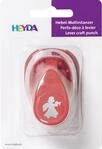 Heyda 203687605 Motivstanzer, klein Motivgr&ouml;&szlig;e: ca. 1, 7 cm, Motiv: Engel