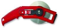 BMI 501311030BF Wei&szlig;lackiertes Bandma&szlig;, gedruckte Teilung, Breite 13 mm,...
