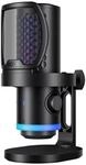 BOYA CastMic G40 RGB Beleuchtung Rauschunterdr&uuml;ckung USB Mikrofon und...