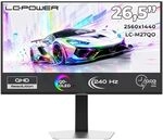 LC-Power LC-M27QO 67,31cm (26,5") Monitor 2xDP+2xHDMI | Modell LC-M27QO, 2x