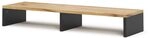 Vicco Monitorst&auml;nder Tomy, Anthrazit/Goldkraft Eiche, 80 x 12 cm | zur