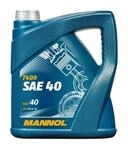 MANNOL 7409 Einbereichsmotor&ouml;l SAE 40, mineralisch f&uuml;r Dieselmotoren, 4L 