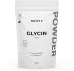 Nutri + Glycin Pulver vegan 1 kg hochdosiert - Glycine Powder - Aminos&auml;ure ohne