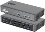 StarTech Dual-Monitor USB-C Smart Dock, HDMI/DisplayPort, 96W | Dual-Monitor