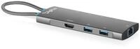 DIGITUS USB-C Docking Station &ndash; 8-Port &ndash; 1x HDMI 2.0, 5X USB 3.2 Gen 1 | 1x RJ45