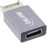 InLine&reg; USB 3.2 Adapter, intern USB-E Frontpanel Stecker zu USB-C Buchse