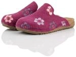 Gemini Damen Filz Pantolette pink