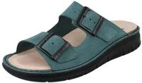 Finn Comfort LIMTIERTE Farbe FINNCO Cayman Soft Damen Pantolette t&uuml;rkis ICY