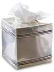 Loberon Taschentuchbox Semoine, antiksilber | Funktional & dekorativ, Zartes...