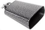 Fame M5 Cowbell, 4 1/2 Zoll, Schwarz/Silber, Hochwertige Stahl-Kuhglocke, 11.4...