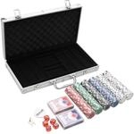 vidaXL Pokerchips-Set 300 STK. 4 g