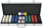 vidaXL Pokerspiel mit 500 Chips aus Aluminium