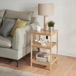 [en.casa] Bambus Standregal Ikerasak Badregal 60 x 40 x 40 cm Regal f&uuml;r...