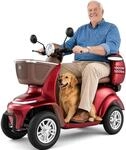 VEVOR Elektromobil mit 4 R&auml;dern, Mobilit&auml;tsroller 227 kg Tragkraft,...