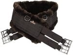 Kentucky Horsewear - Sattelgurt - Wolle/Pelz - Braun/Braun 140cm