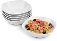 S&auml;nger M&uuml;slischalen Bilgola in Wei&szlig;, 6-teiliges M&uuml;slischalen Set | aus...