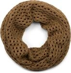 styleBREAKER Unisex Strick-Loop Ajourmuster | Grobstrick mit Lochoptik, 100 %