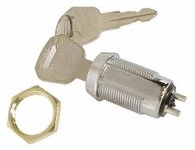 VELLEMAN - KS1 Schl&uuml;sselschalter 1 polig Ein/Aus 250VAC/2A Schalter 615011