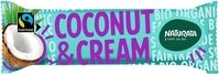 Naturata Coconut Schokoriegel G, Cream, 2 X 33