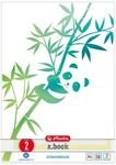 Arbeitsblock A4 GREENline 50 Blatt Lineatur 02 Motiv Panda