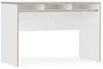 Vicco Schreibtisch Tetrix, Wei&szlig;, 112 x 55 cm | mit 3 F&auml;chern, geeignet als