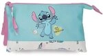 Disney Joumma Stitch Little Destruction Triple Etui T&uuml;rkisgr&uuml;n 22x12x5 cm PVC