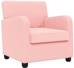 vidaXL Sessel Rosa Lammfell-Imitat | Dieser glatte, weiche Stoff bietet...