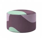 Lumaland Sitzsack Pouf Wave | kompaktes 3-in-1 Sitzkissen - Outdoor Hocker, Tischchen