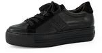 Paul Green Damen, Frauen Low-Top Sneaker | Sneaker, Glitzer, Schwarz, Super...