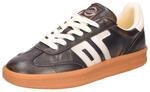 BACK 70 STREETWEAR Retro Leder Sneaker braun