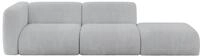 ALTDECOR Sofa Couchsofa MIRA-S3 296x89x70 - Grau | Corner Sofa Bett Eckcouch...