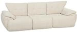 HOMCOM Sofa 3 Sitzer 260 cm Couch mit Breiten Armlehnen, Chenille-Optik |...